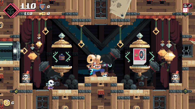 A shop. The shopkeepers and other non-enemy NPCs have great design.